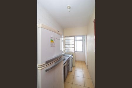 Cozinha de apartamento para alugar com 1 quarto, 42m² em Vila Nova, Porto Alegre