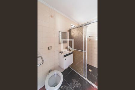 Banheiro  de casa para alugar com 1 quarto, 40m² em Vila Tibiriçá, Santo André