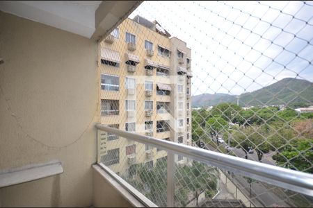 Varanda da Sala de apartamento para alugar com 2 quartos, 51m² em Jardim Sulacap, Rio de Janeiro