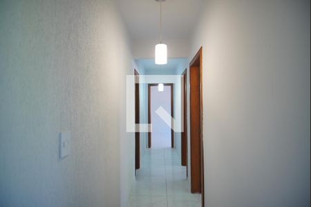 Corredor Quartos de apartamento para alugar com 3 quartos, 62m² em Jardim Itu, Porto Alegre