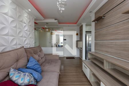 Sala de apartamento para alugar com 2 quartos, 60m² em Jardim Maria Rosa, Taboão da Serra