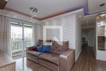 Sala de apartamento para alugar com 2 quartos, 60m² em Jardim Maria Rosa, Taboão da Serra