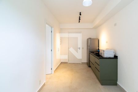 Sala/Cozinha de apartamento para alugar com 1 quarto, 28m² em Jardim Prudência, São Paulo