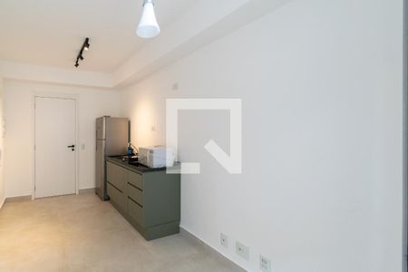 Sala/Cozinha de apartamento para alugar com 1 quarto, 28m² em Jardim Prudência, São Paulo