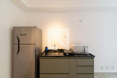 Sala/Cozinha de apartamento para alugar com 1 quarto, 28m² em Jardim Prudência, São Paulo