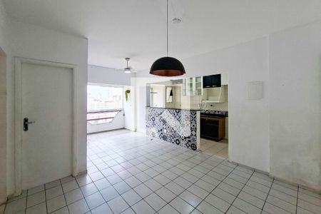Sala de apartamento para alugar com 2 quartos, 60m² em Canto do Forte, Praia Grande