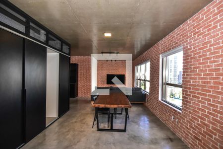 Sala de apartamento à venda com 1 quarto, 70m² em Panamby, São Paulo