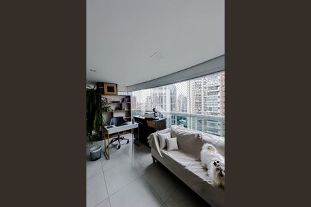 Varanda da Sala de apartamento para alugar com 3 quartos, 180m² em Água Rasa, São Paulo