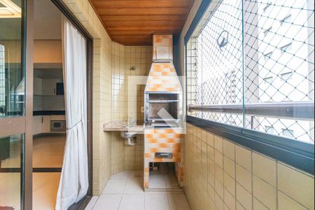 Varanda Gourmet de apartamento à venda com 3 quartos, 94m² em Campestre, Santo André