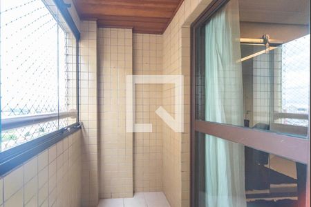 Varanda Gourmet de apartamento à venda com 3 quartos, 94m² em Campestre, Santo André