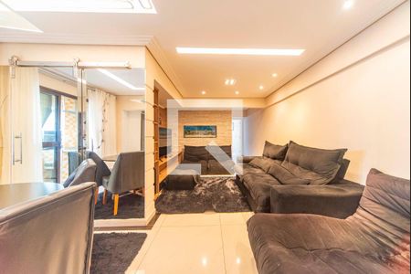 Sala de apartamento à venda com 3 quartos, 94m² em Campestre, Santo André