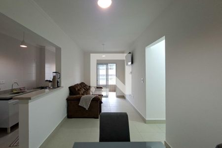 Sala de apartamento para alugar com 2 quartos, 75m² em Jardim Real, Praia Grande