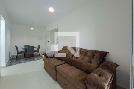 Sala de apartamento para alugar com 2 quartos, 75m² em Jardim Real, Praia Grande