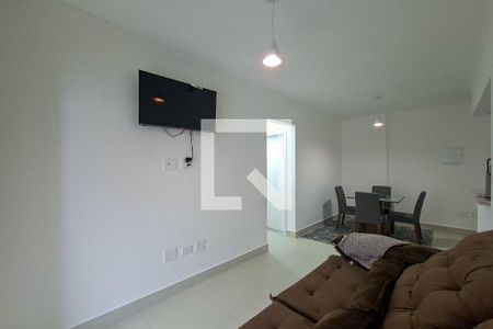 Sala de apartamento para alugar com 2 quartos, 75m² em Jardim Real, Praia Grande