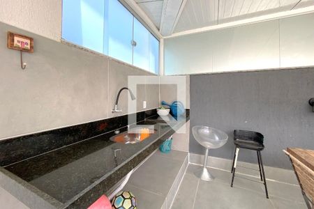 Varanda coberta de apartamento à venda com 5 quartos, 250m² em Silveira, Belo Horizonte