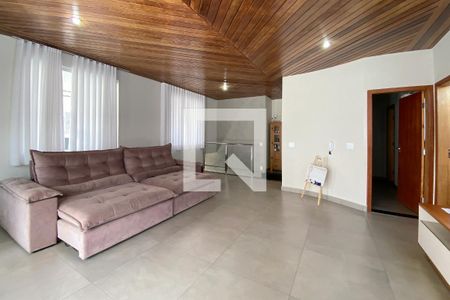 Sala de Estar de apartamento à venda com 5 quartos, 250m² em Silveira, Belo Horizonte