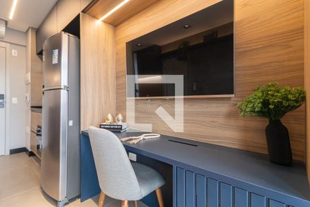 Sala de apartamento para alugar com 1 quarto, 30m² em Vila Olímpia, São Paulo