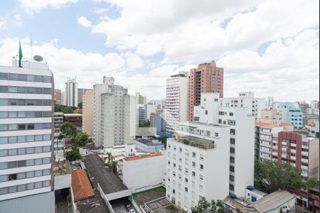 Vista da Sala de apartamento à venda com 1 quarto, 56m² em Consolação, São Paulo