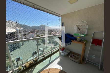 Varanda da sala de apartamento à venda com 3 quartos, 163m² em Engenho de Dentro, Rio de Janeiro