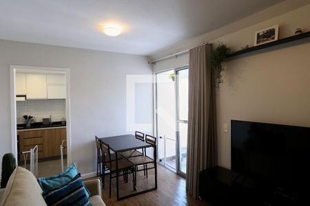 Sala de apartamento à venda com 2 quartos, 55m² em Pompéia, Belo Horizonte