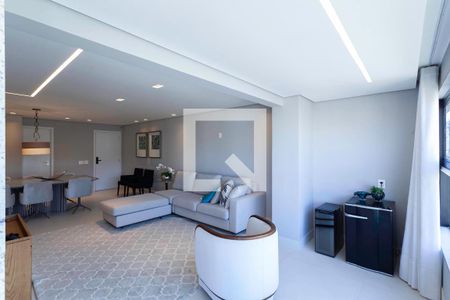 Sala de apartamento à venda com 4 quartos, 143m² em Santo Antônio, Belo Horizonte