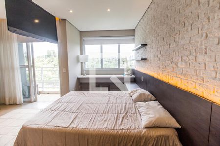 Suíte de apartamento para alugar com 1 quarto, 45m² em Centro de Apoio I (alphaville), Santana de Parnaíba