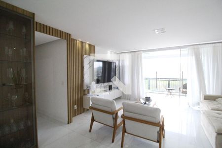 Sala de apartamento para alugar com 3 quartos, 155m² em Barra Olímpica, Rio de Janeiro