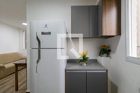 Cozinha e Área de Serviço de apartamento para alugar com 2 quartos, 35m² em Jardim America da Penha, São Paulo