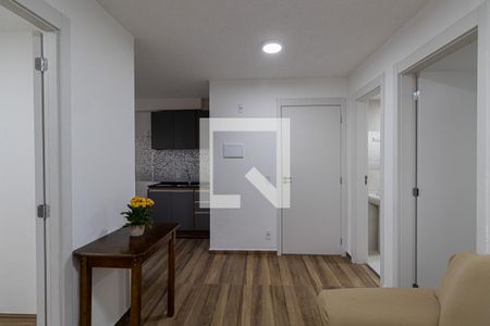 Sala e Cozinha de apartamento para alugar com 2 quartos, 35m² em Jardim America da Penha, São Paulo