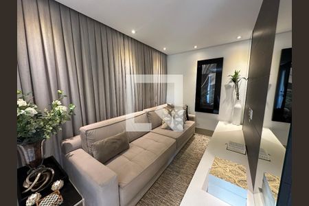 Sala de apartamento à venda com 1 quarto, 62m² em Alphaville Residencial Um, Barueri