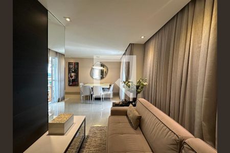 Sala de apartamento à venda com 1 quarto, 62m² em Alphaville Residencial Um, Barueri