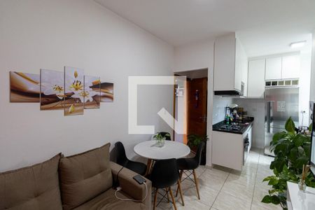 Sala e Cozinha de apartamento à venda com 2 quartos, 45m² em Vila Progresso (zona Leste), São Paulo