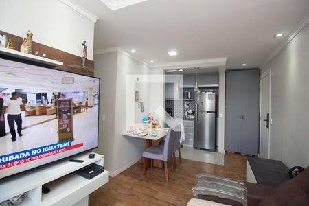 Sala  de apartamento à venda com 2 quartos, 53m² em Jardim Modelo, São Paulo