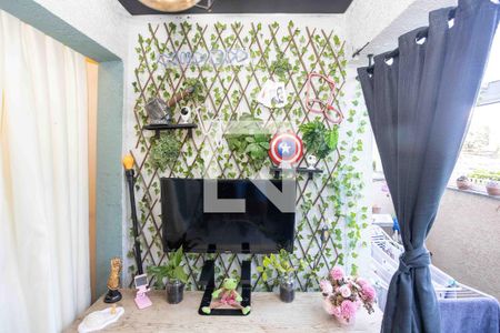 Varanda da Sala de apartamento à venda com 2 quartos, 78m² em Centro, Diadema