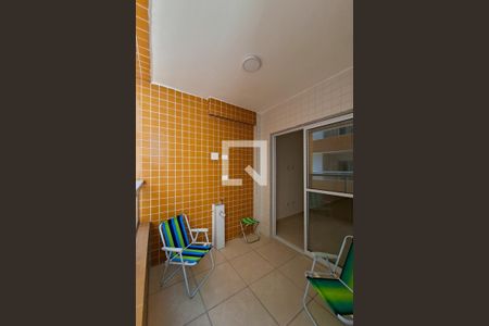 Sacada  de apartamento para alugar com 2 quartos, 60m² em Boqueirão, Praia Grande