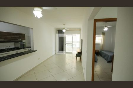 Sala de apartamento para alugar com 2 quartos, 95m² em Canto do Forte, Praia Grande