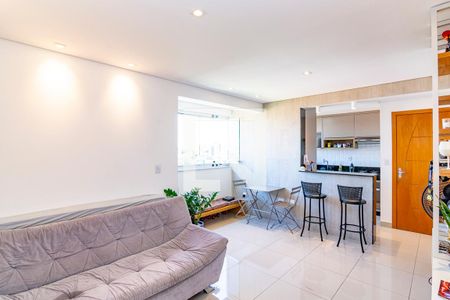 Sala de apartamento à venda com 2 quartos, 57m² em Palmeiras, Belo Horizonte