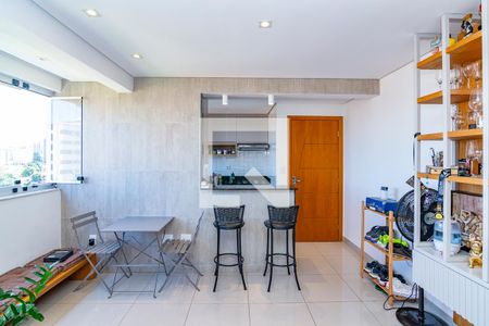 Sala de apartamento à venda com 2 quartos, 57m² em Palmeiras, Belo Horizonte
