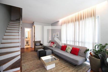 Sala de apartamento à venda com 3 quartos, 130m² em Vila Olímpia, São Paulo