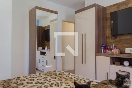 Suíte 1 de apartamento à venda com 2 quartos, 69m² em Vila Euclides, São Bernardo do Campo