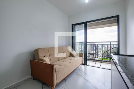 Sala/Cozinha de apartamento para alugar com 1 quarto, 29m² em Pinheiros, São Paulo