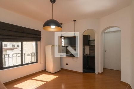 Sala de apartamento à venda com 1 quarto, 50m² em Santa Cecilia, São Paulo