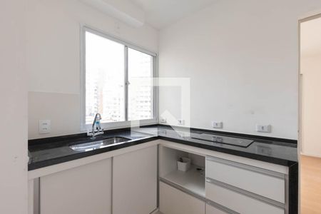 Cozinha de kitnet/studio para alugar com 1 quarto, 21m² em Campos Elíseos, São Paulo