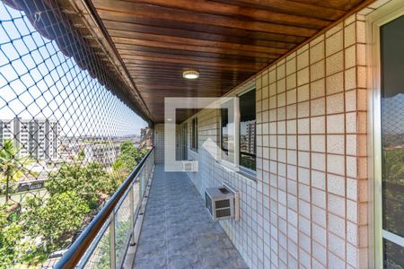 Varanda da Sala de apartamento para alugar com 3 quartos, 105m² em Vila Kosmos, Rio de Janeiro