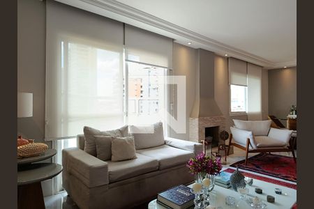 Sala de apartamento à venda com 3 quartos, 144m² em Vila Madalena, São Paulo