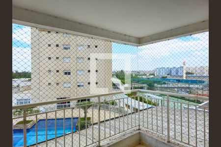 Varanda da Sala de apartamento à venda com 2 quartos, 71m² em Vila Antonieta, Guarulhos
