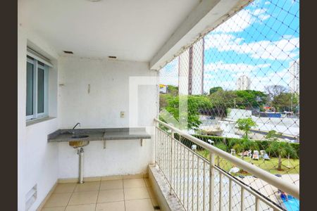Varanda da Sala de apartamento à venda com 2 quartos, 71m² em Vila Antonieta, Guarulhos