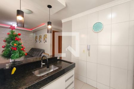 Cozinha de apartamento à venda com 2 quartos, 47m² em Jardim Anton Von Zuben, Campinas