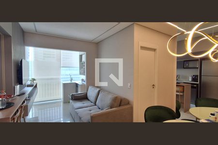 Sala de apartamento à venda com 2 quartos, 56m² em Cerâmica, São Caetano do Sul