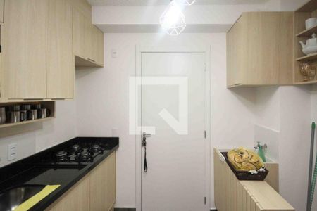 Cozinha e Área de Serviço de apartamento à venda com 2 quartos, 33m² em Vila Graciosa, São Paulo